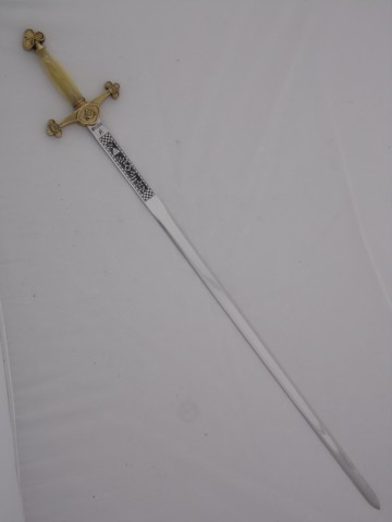 ESPADA MASONICA RECTA (BRONCE)